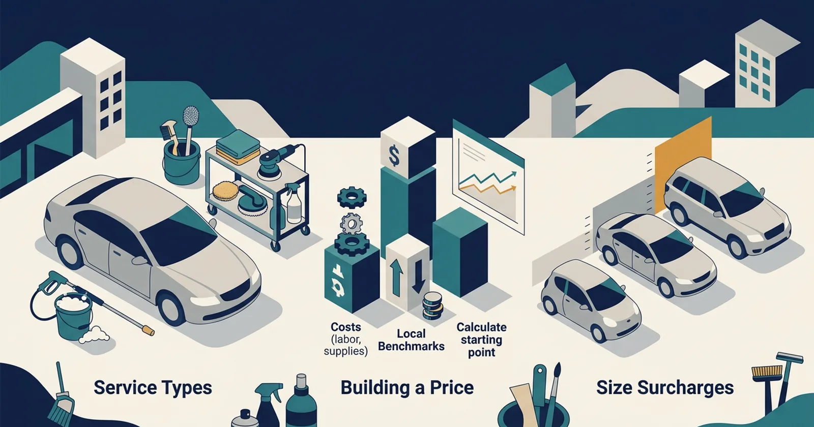 Illustration for How Much to Charge for Mobile Detailing